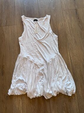 Naked wardrobe Bubble Hem mini Dress